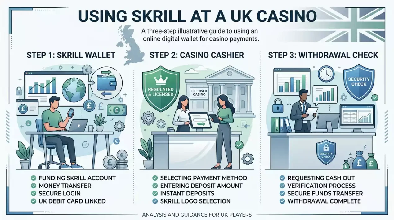 Skrill Casino Payments UK: Deposits, Withdrawals and Limits