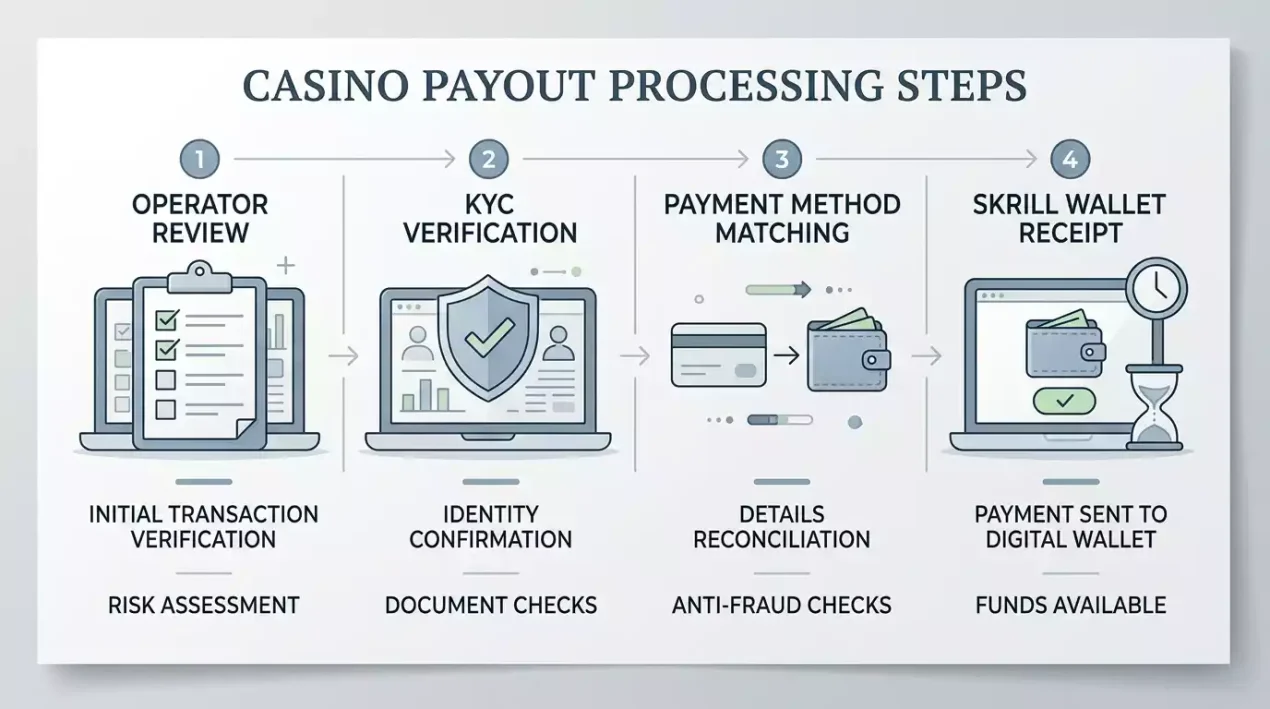 Skrill Casino Withdrawals UK: Speed, KYC and Payout Caveats